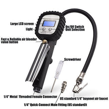 Carica l'immagine nel visualizzatore di Gallery, Exwell Manometro Digitale,150 PSI Pressione Gomme Pneumatici LCD... - Ilgrandebazar