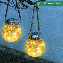 Carica l'immagine nel visualizzatore di Gallery, JSOT Lanterne da Esterno, 30 LED Lampade Solari a Luci Esterno Luci...