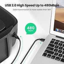 Carica l'immagine nel visualizzatore di Gallery, UGREEN Cavo Stampante USB 2.0, Maschio A B Placcato in 1.5M