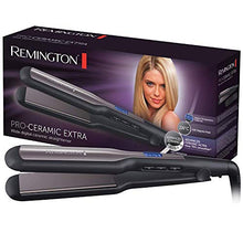 Carica l'immagine nel visualizzatore di Gallery, Remington S5525 Pro-Ceramic Piastra Extra Larga, Nero - Ilgrandebazar