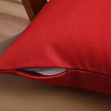 Carica l'immagine nel visualizzatore di Gallery, 4 Pacchi Fodere Cuscini Decor Esterno Impermeabili per Balconi, Federa Rosso
