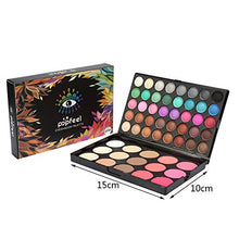 Carica l'immagine nel visualizzatore di Gallery, Eyeshadow Palette Makeup, 40Colors + 15Colors Blusher &amp; Concealer... - Ilgrandebazar