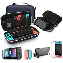 Carica l'immagine nel visualizzatore di Gallery, Bestico Kit di Accessori per Nintendo Switch, include una Custodia il...