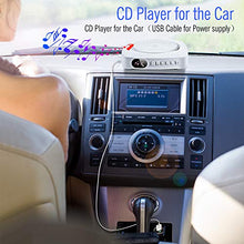 Carica l'immagine nel visualizzatore di Gallery, Lettore CD portatile con altoparlanti HiFi Bluetooth integrati, Boombox white