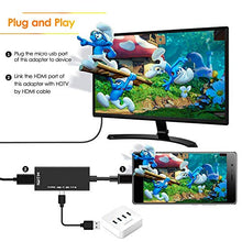 Carica l'immagine nel visualizzatore di Gallery, Convertitore da MHL a HDMI, Adattatore micro USB a HDMI con Cavo di Nero - Ilgrandebazar