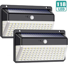 Carica l'immagine nel visualizzatore di Gallery, Luce Solare LED Esterno, Trswyop [Risparmio Energetico Super-2 Pezzi] 118LED... - Ilgrandebazar