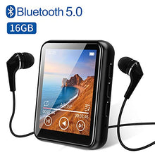 Carica l'immagine nel visualizzatore di Gallery, Lettore MP3 con Bluetooth 5.0, 16 GB Lettori de 1.8 Pollici Full Touch...