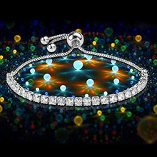 Carica l'immagine nel visualizzatore di Gallery, J.Fée"Per Sempre E Sempre" Regolabile in Argento Bracciale - Ilgrandebazar