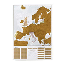 Carica l'immagine nel visualizzatore di Gallery, Maps International - Poster con mappa da grattare, edizione Europa –...