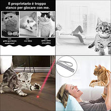 Carica l'immagine nel visualizzatore di Gallery, Faburo Giochi per Gatti Interattivo Giocattoli e Cani,Luce LED... - Ilgrandebazar