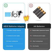 Carica l'immagine nel visualizzatore di Gallery, AIEVE - 6V 4 x AA Alimentatore per adattatore eliminatore batteria Nero