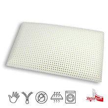 Carica l'immagine nel visualizzatore di Gallery, venixsoft Cuscino per Letto in Memory Foam, 70 X Saponetta Con Fodera Cotone