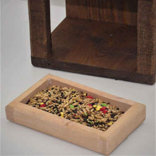 Carica l'immagine nel visualizzatore di Gallery, Mangiatoie per uccelli 'Rustieke', (14,5x14,5x14 cm.) - Ilgrandebazar