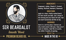 Carica l'immagine nel visualizzatore di Gallery, Sir Beardalot Olio da Barba per distinti Signore - Legno avvolgente uomo...