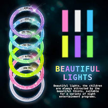 Carica l'immagine nel visualizzatore di Gallery, NASUM Braccialetti Luminosi, 12 PCS 6 Colori Multicolori,... - Ilgrandebazar