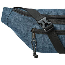 Carica l'immagine nel visualizzatore di Gallery, AmazonBasics - Marsupio a 2 tasche, 3 l, denim Denim