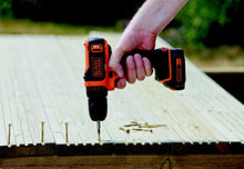 Carica l'immagine nel visualizzatore di Gallery, BLACK+DECKER BDCDD12-QW Trapano/avvitatore compatto 10.8V - 1.5AH 1 Batteria - Ilgrandebazar