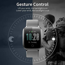 Carica l'immagine nel visualizzatore di Gallery, Smartwatch Uomo Orologio Fitness Impermeabile IP68 Tracker Schermo...