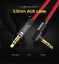 Carica l'immagine nel visualizzatore di Gallery, LINKINPERK Cavo Audio Stereo Jack 3.5mm Maschio a 90 Gradi， 2M