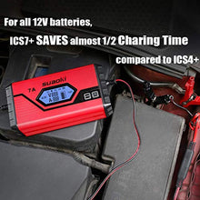 Carica l'immagine nel visualizzatore di Gallery, Suaoki ICS7+ Caricabatteria Mantenitore 12V (7A Veloce/3.5A Lento) 7A - Ilgrandebazar