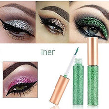 Carica l'immagine nel visualizzatore di Gallery, 10 Colori/Set Glitter Ombretto Liquido Eyeliner,MS. Dear 10 pezzi, 10 Color - Ilgrandebazar