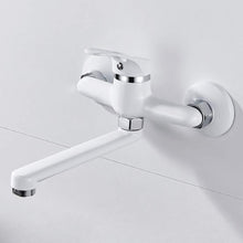 Carica l'immagine nel visualizzatore di Gallery, Rubinetto per Cucina da Parete Miscelatore Lavandino a Muro Regolabile...