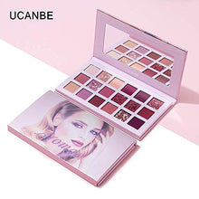 Carica l'immagine nel visualizzatore di Gallery, UCANBE Palette da Trucco Con 18 Ombretti Glitter e Matte Pigmentati a # 06 - Ilgrandebazar