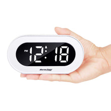 Carica l'immagine nel visualizzatore di Gallery, Reacher LED Sveglia Digitale da Comodino con Funzione Snooze, Dimmer di... - Ilgrandebazar