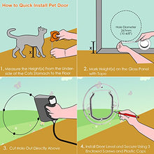 Carica l'immagine nel visualizzatore di Gallery, GLOGLOW Porta a Battente per Finestra con a Animali...