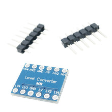Carica l'immagine nel visualizzatore di Gallery, iHaospace, 5 pezzi 4 canali IIC I2C, modulo bidirezionale da 5 V a 3,3 V... - Ilgrandebazar