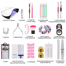 Carica l'immagine nel visualizzatore di Gallery, 36W Lampada Kit Poly Gel Unghie Completo, MYSWEETY Completo...