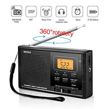 Carica l'immagine nel visualizzatore di Gallery, Radio Portatile Digitale Mini FM AM Tascabile Radiolina DSP R-05