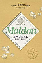 Carica l'immagine nel visualizzatore di Gallery, Maldon Smoked Sea Salt, Flaky Crystals, 4.4-Ounce Boxes (Pack of 4)