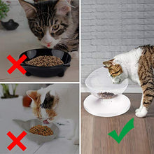 Carica l'immagine nel visualizzatore di Gallery, SAMMIU Ciotola per Gatti sollevata 20 ° Piattaforma inclinata Mute...