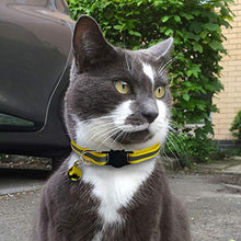 Carica l'immagine nel visualizzatore di Gallery, Set da 6 Collare Gatto o Piccolo Cane Sicurezza Riflettenti Rimovibili... - Ilgrandebazar