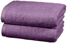 Carica l'immagine nel visualizzatore di Gallery, AmazonBasics - Set di asciugamani ad asciugatura 2 asciugamani, Lavanda - Ilgrandebazar