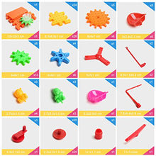 Carica l'immagine nel visualizzatore di Gallery, Silver_river 99 Pezzi - Gioco Educativo Set Giocattoli Ingranaggi da...