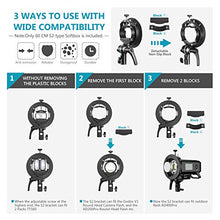 Carica l'immagine nel visualizzatore di Gallery, Neewer 60x60cm Softbox con Attacco Bowens + Staffa-S2 per Flash con...