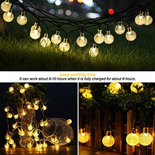 Carica l'immagine nel visualizzatore di Gallery, Catena Luminosa Esterno Solare, FOCHEA 8M Luce Stringa con 50 Crystal...