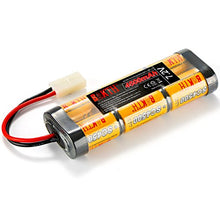 Carica l'immagine nel visualizzatore di Gallery, BAKTH Batteria da 7.2 V 4500 mAh NiMH RC Racing Pack con Tamiya Plug per...