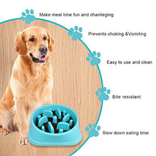 Carica l'immagine nel visualizzatore di Gallery, Decyam Ciotola Cani Mangiare Lento, Distributore di Cibo blue 1 - Ilgrandebazar