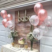 Carica l'immagine nel visualizzatore di Gallery, 100 Pezzi Palloncini Oro Rosa per Feste, Gold, Gold