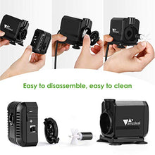Carica l'immagine nel visualizzatore di Gallery, Amzdeal Mini Pompa Acqua Sommergibile Ultra-Silenzioso 15W 1500L/H - Ilgrandebazar