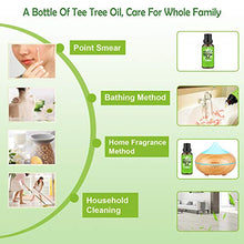 Carica l'immagine nel visualizzatore di Gallery, Tea Tree Oil, Olio Puro 100%, Naturale Essenziale per...