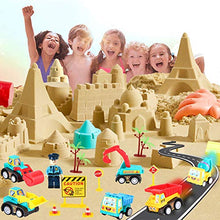 Carica l'immagine nel visualizzatore di Gallery, CROSOFMI Sabbia Cinetica per Bambini 2 Sterline Magica Giochi Pieghevole... - Ilgrandebazar