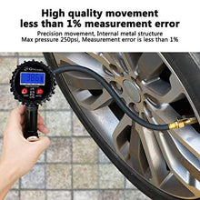 Carica l'immagine nel visualizzatore di Gallery, Manometro Digitale 250 PSI Pressione Gomme Pneumatici LCD Pistola... - Ilgrandebazar