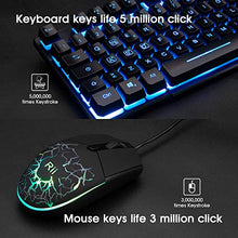 Carica l'immagine nel visualizzatore di Gallery, Rii Gaming RK101 (Layout Italiano) - Set Tastiera e Mouse da Gioco,...