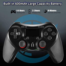 Carica l'immagine nel visualizzatore di Gallery, JAMSWALL Controller Wireless per PS4, di Bluetooth,...