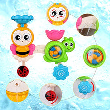 Carica l'immagine nel visualizzatore di Gallery, BBLIKE Giochi Piscina Bambini 5 Pezzi, Bagnetto Neonato con Stazione...