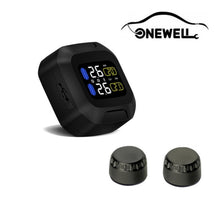Carica l'immagine nel visualizzatore di Gallery, Sistema di monitoraggio della pressione dei pneumatici wireless per...